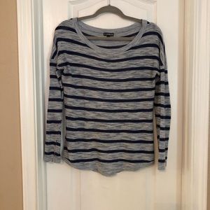 Express Navy Stripe Sweater